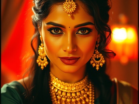 '80s Bollywood look