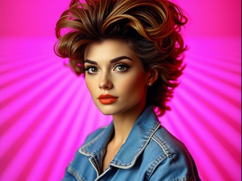'80s Studio look